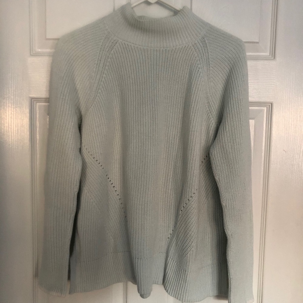 GAP Pastel Mint Turtle Neck Sweater